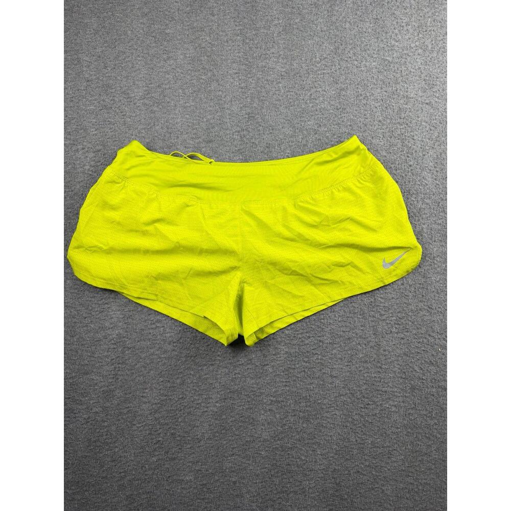 Nike Dri-FIT Yellow Activewear Shorts Size XL